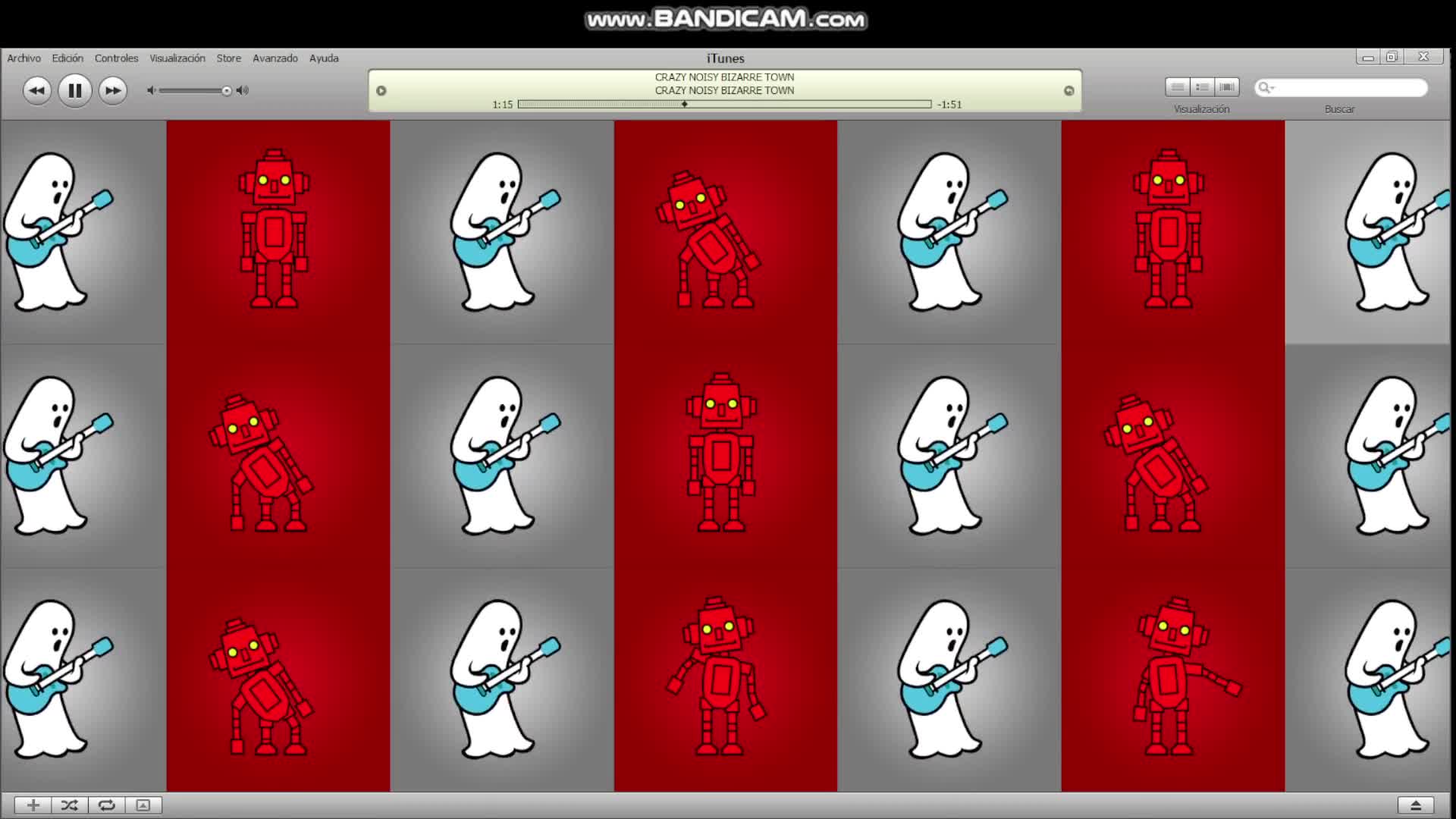 Crazy Noisy Bizzare Town on Rhythm Heaven Visualizer