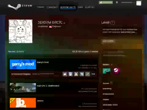 Updated my Steam Account