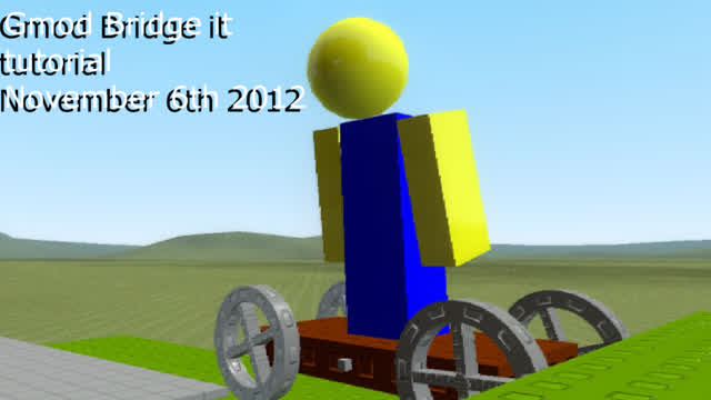 Gmod Bridge it tutorial (11/06/2012)