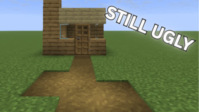 MINECRAFT | Upgrading my ugly house! (It's still ugly)