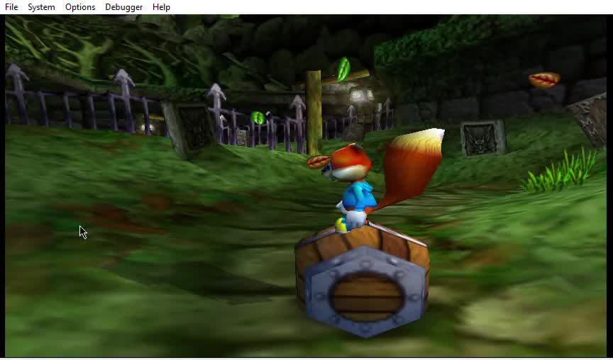 Conker Fast and perfect barrel ride