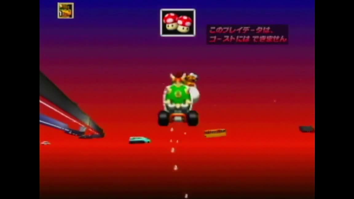 INSANE CHOKE on toad's turnpike in mario kart 64
