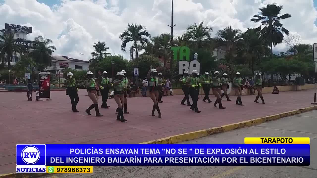 Policías Bailando