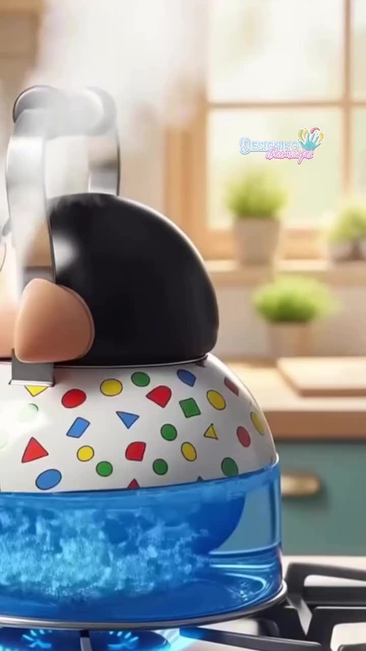 Shin-chan Shaped Kettle
