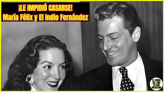 ⭐️MARÍA FÉLIX canceló su boda con éste guapo actor por culpa del "INDIO" FERNÁNDEZ⭐️