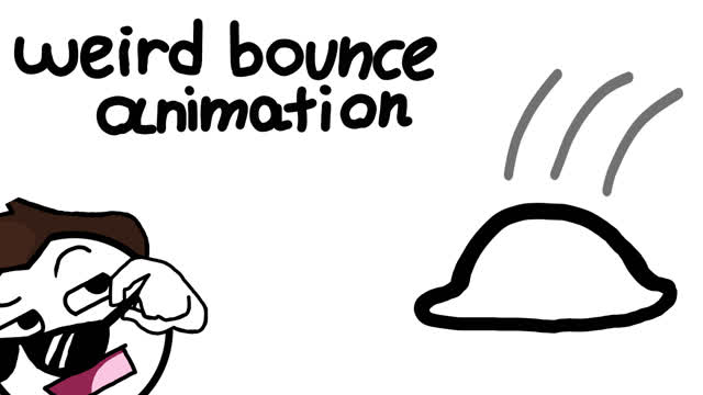 weird bounce animation