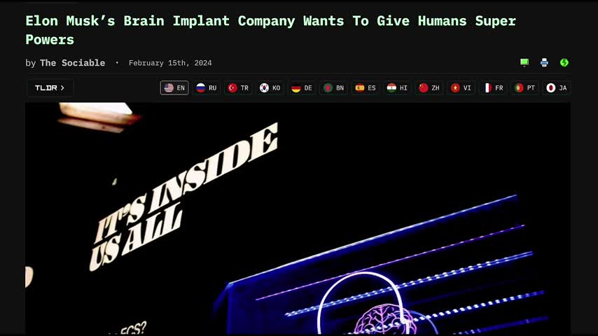 WARNING! YOU ARE THE TEST SUBJECT & WHEN THEY TELL YOU THAT YOU ARE A HACKABLE ANIMAL THEY MEAN IT!