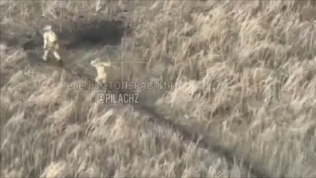 UAF soldier gets a headshot from a drone UAF soldier gets a headshot from a drone