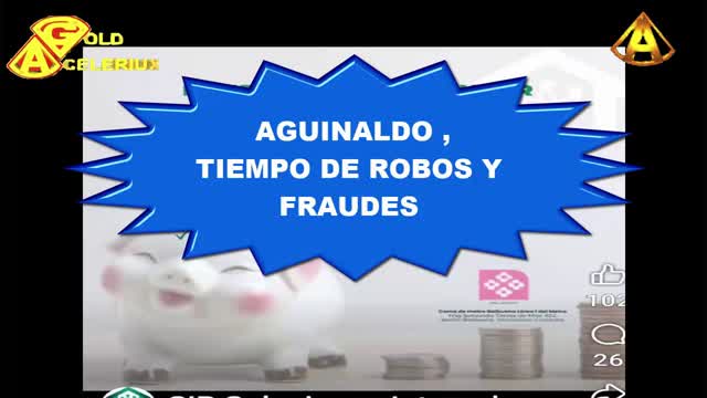 @AGUINALDO, TIEMPOS DE ROBOS Y FRAUDES, @GOLDACELERIUX @AGUINALDO, TIEMPOS DE ROBOS Y FRAUDES, @GOLDACELERIUX