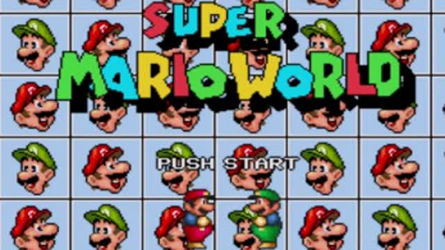 me playing Super Mario Bros