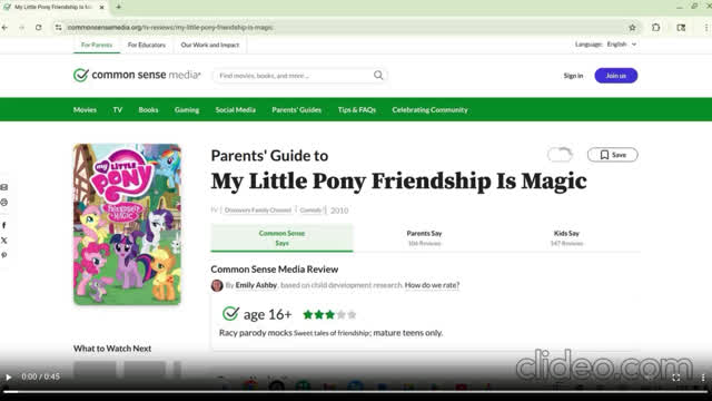 My Little Pony TV Review | Common Sense Media
