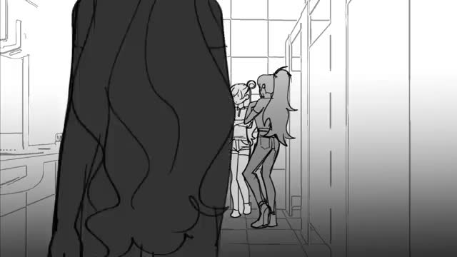 Class Of 09 animatic_ hiding in the bathroom