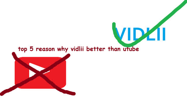 top 5 reason why vidlii better than utube!!!1