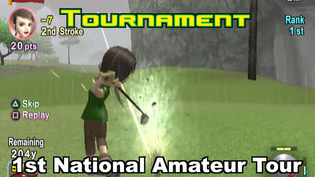 Everybody's Golf (PS2) - 1st National Amateur Tour: Silk Road Classic
