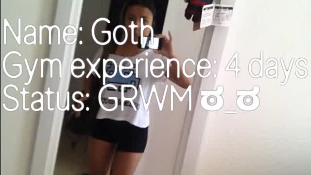 Goth's old iPhone POV: gym edition!!! Goth's old iPhone POV: gym edition!!!