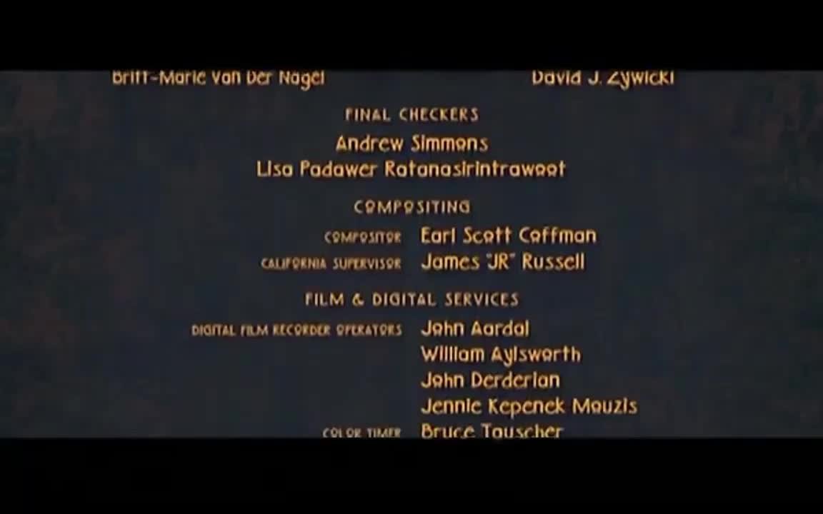 Brother Bear 1 End Credits Brother Bear 1 End Credits