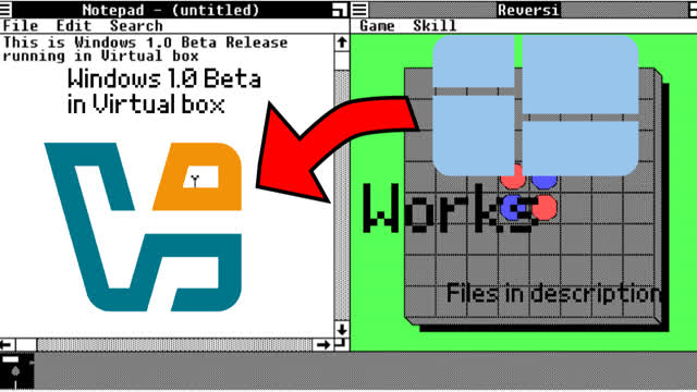 How to install Windows 1.0 Beta Release in Virtual box