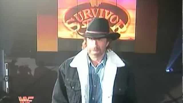 Chuck Norris WWF Survivor Series 1994