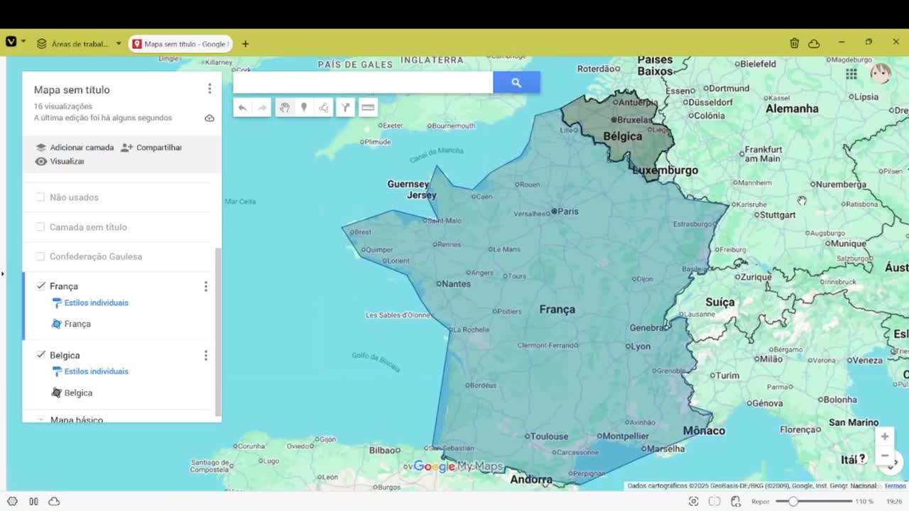 E se a França e a Belgica formassem a Confederação Gaulesa