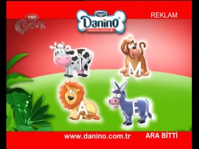 TRT Çocuk - Danino Reklamı - Ocak 2011 TRT Çocuk - Danino Reklamı - Ocak 2011