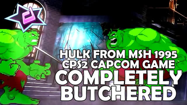 Dissidia MUGEN 1.0 - Hulk from MSH 1995 CPS2 Capcom Game Completely Butchered