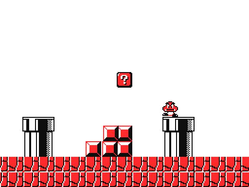 goomba gets the shit beat out of it