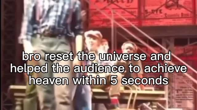 Bro reset the universe