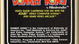 Donkey Kong Review & Gameplay On Atari 2600