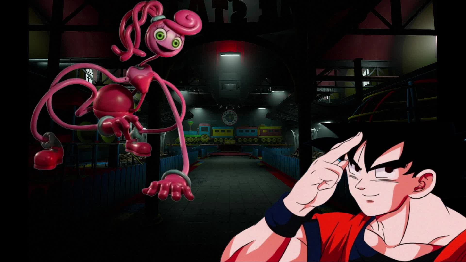 I WANNA LIVE SPEED UP POPPY PLAYTIME CHAPTER 2 X GOKU