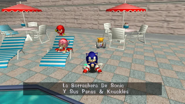 Sonic Adventure Parodia Loquendo: La Borrachera De Sonic Y Sus Amantes