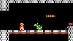 Super Mario Bros: World 1-4 Bowser's Castle