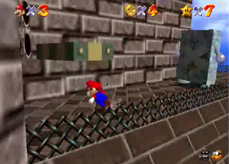 Super Mario 64 #4!!! Whomp's Fortress