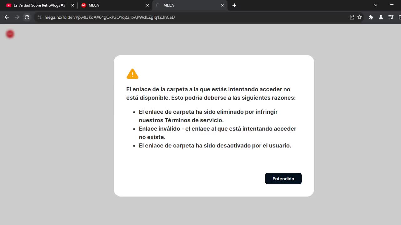 Revisando los links de Zeldas MEGA (RetroVlogs permitió cp en su servidor) - TsubakiVlogs