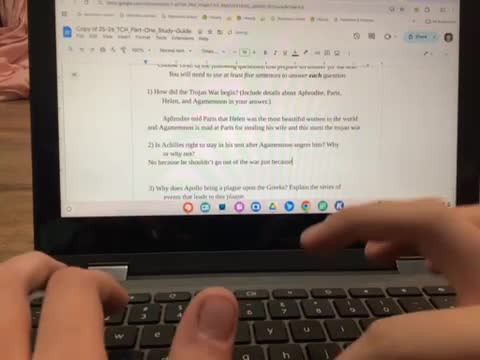 Study with me for the The childrens homer pt1 test tomorrow