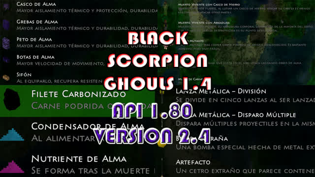 Black Scorpion Ghouls v1.4 (API 1.80) (2.4) Black Scorpion Ghouls v1.4 (API 1.80) (2.4)