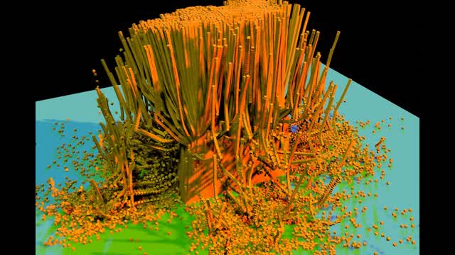 Breaking Blender By Simulating 100001 Objects ! (fr/en)