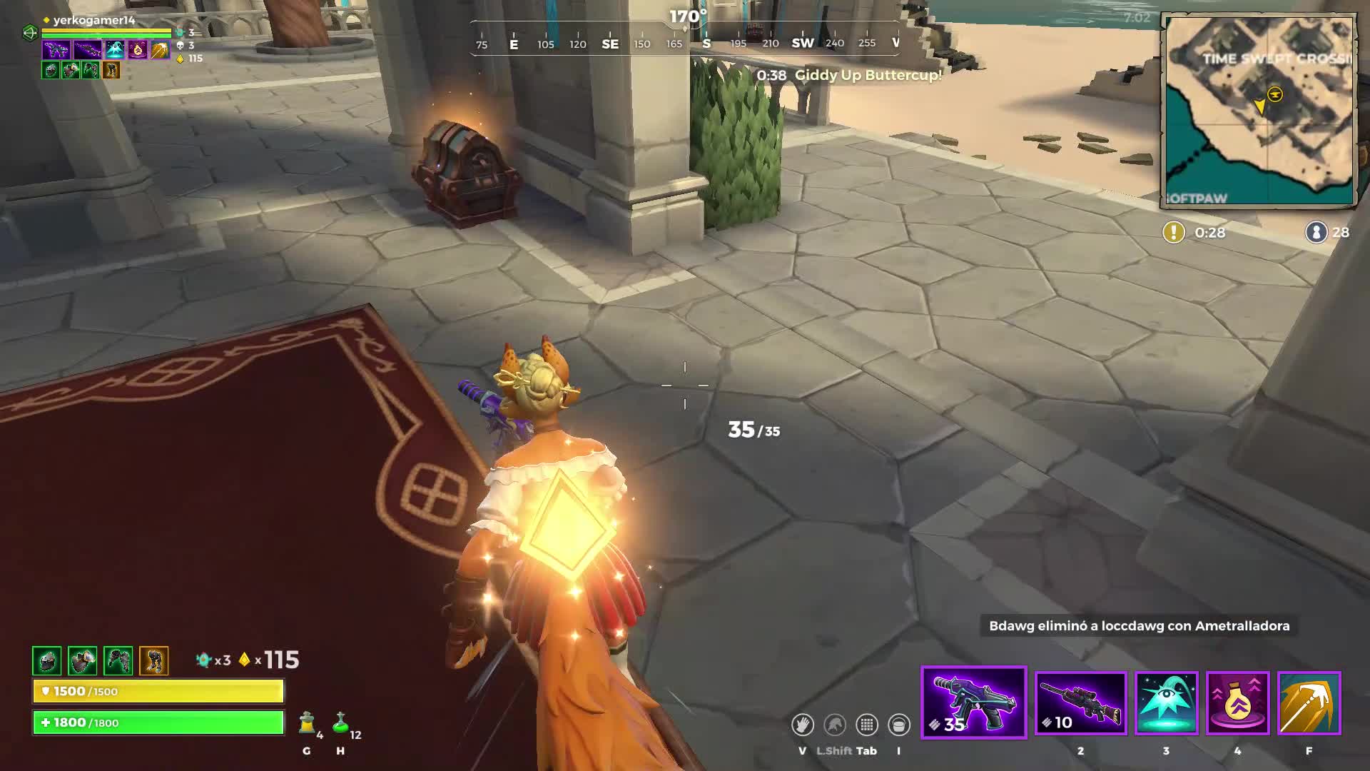 Realm Royale Reforged game with Hilda #1