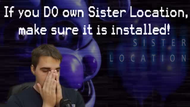 Sister Location: Custom Night: Frenetic Funtimes (Version: 1.0.1): I understand but it's annoying. Sister Location: Custom Night: Frenetic Funtimes (Version: 1.0.1): I understand but it's annoying.