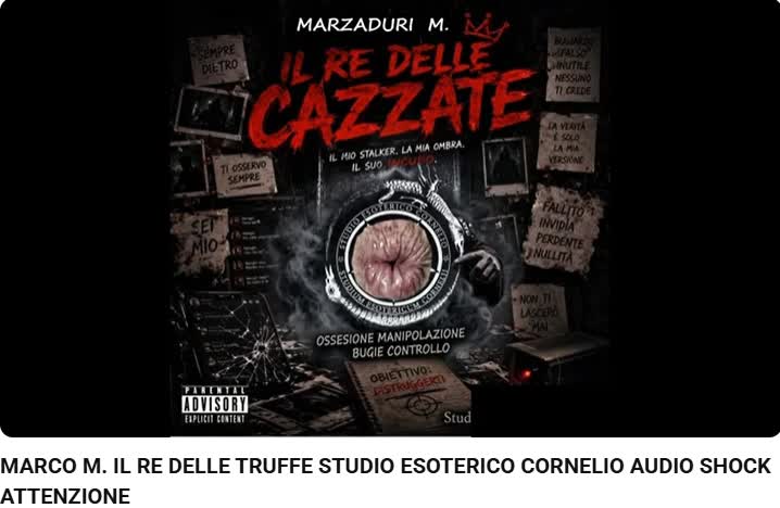 STUDIO ESOTERICO CORNELIO (ALTRO IMBROGLIO)