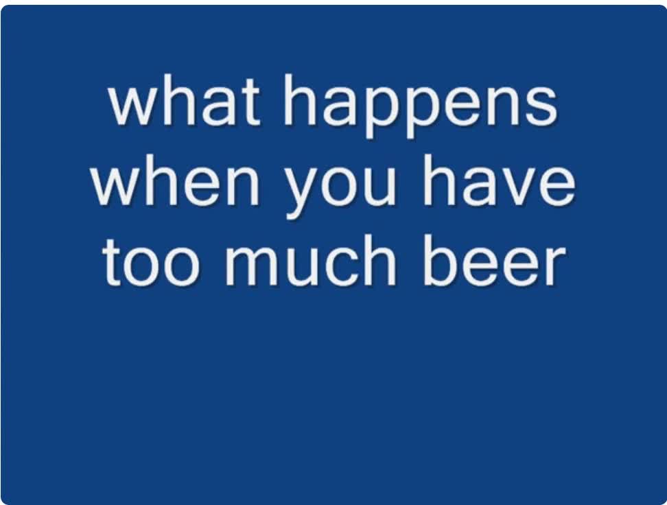 what happens when you have too much beer XD (Roblox)