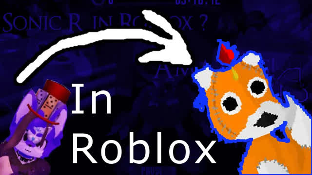 Sonic R in Roblox