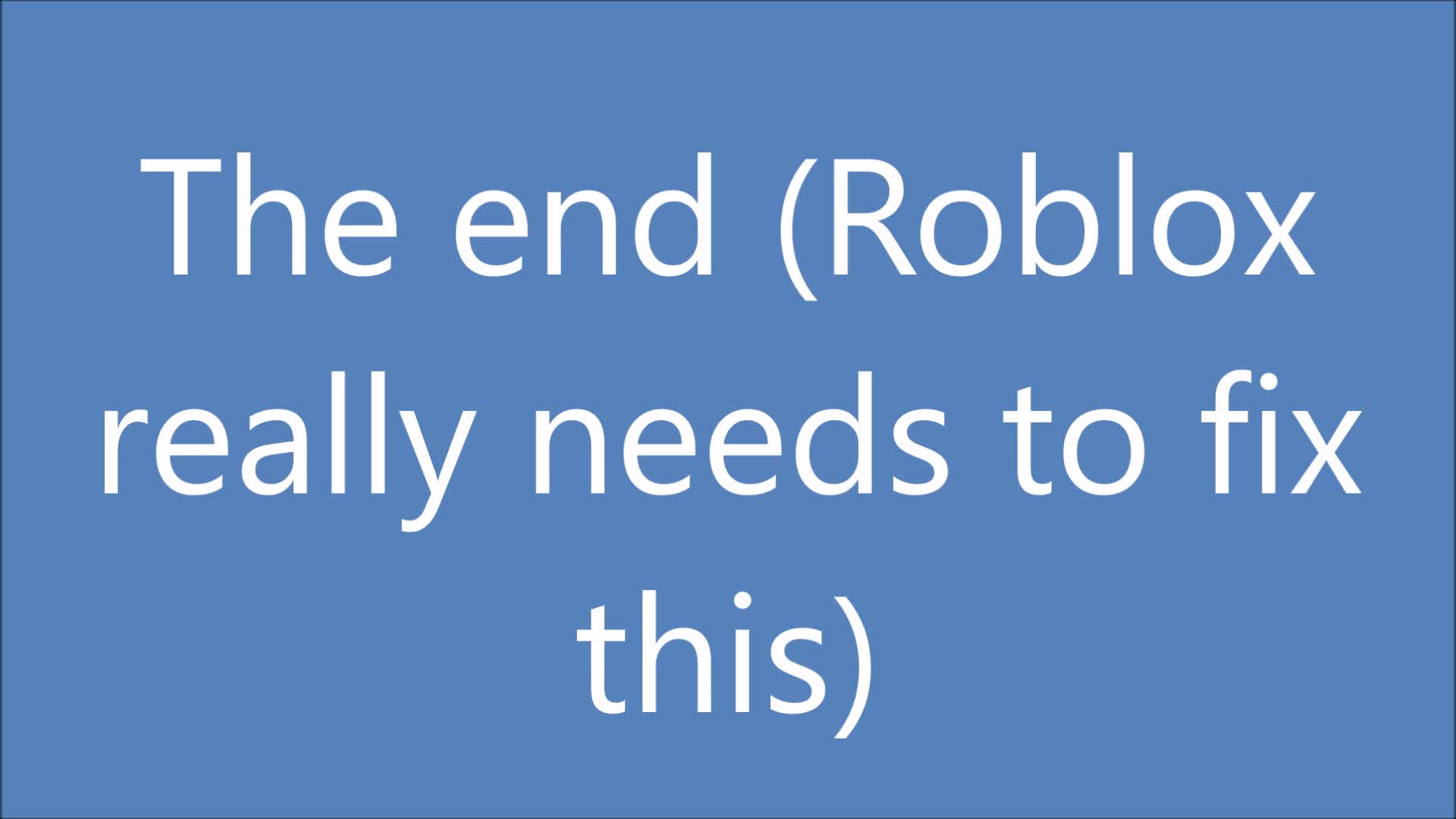 Weird roblox glitch (WTF)