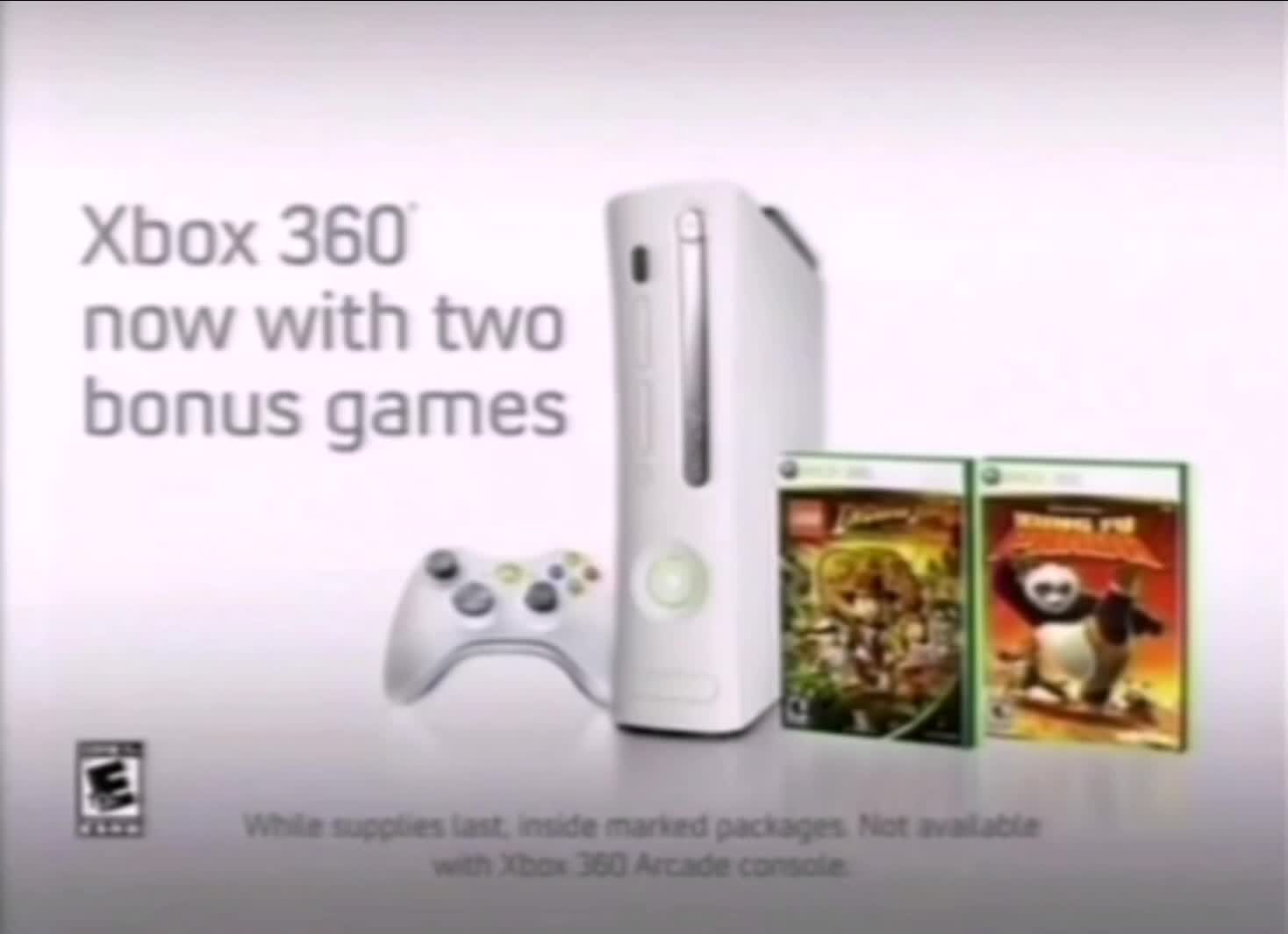2008 or 2007 Xbox 360 christmas commercial