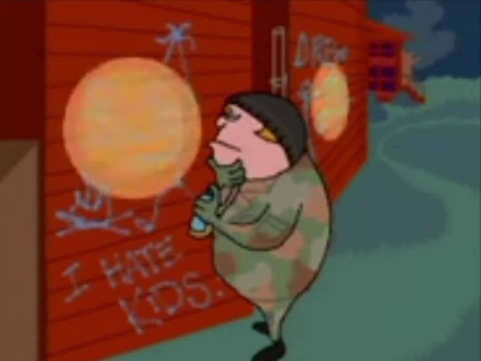 Home Movies - Coach McGuirk gets caught by the police after reporting himself spray painting