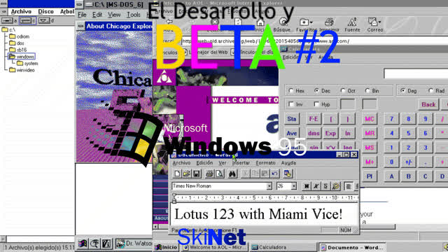 El Desarrollo y BETA (#2) de Windows 95 (2018)