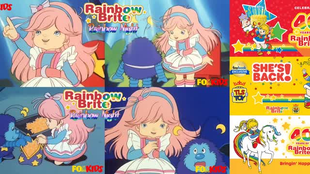 Rainbow Brite (80's Cartoon) Episode 08 - Rainbow Night [Remastered]