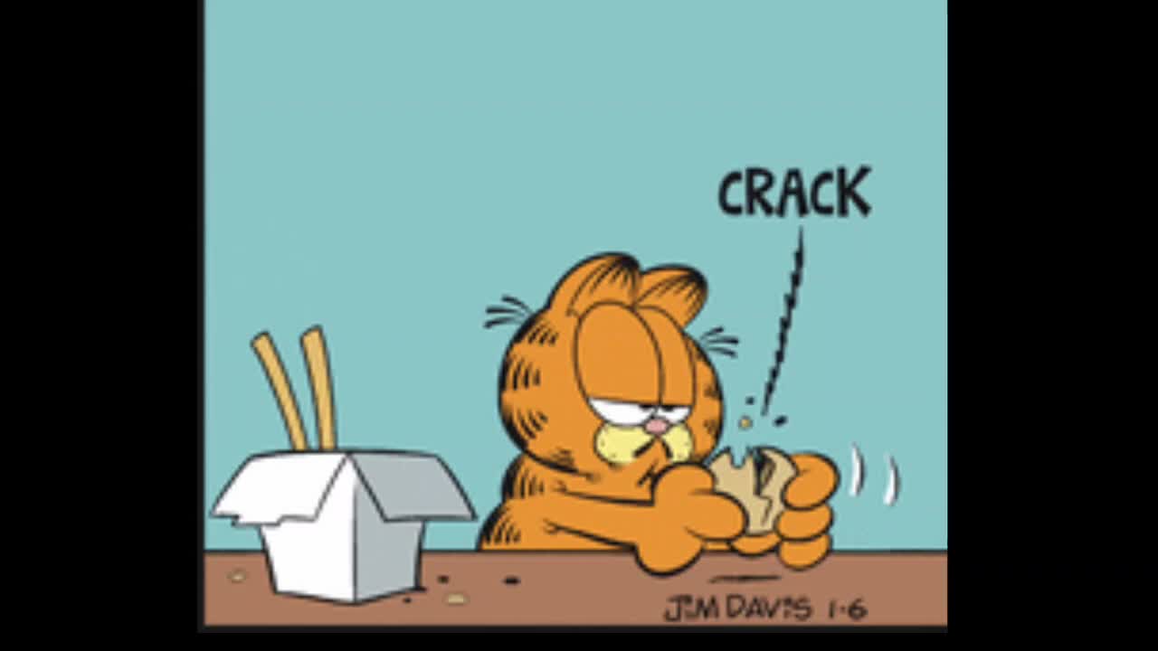 2025_01_06 Garfielf Dub (Garfield's Monday Fortune Cookie)