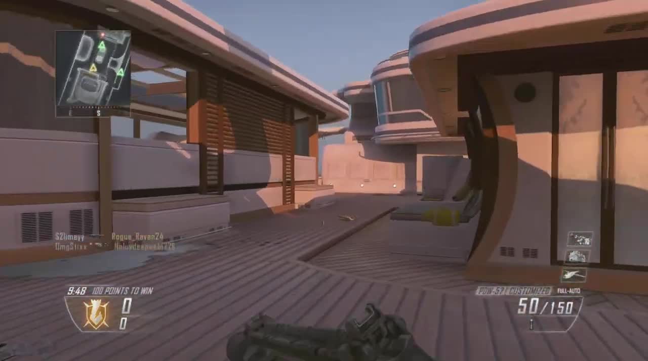 BLACK OPS 2 KILL CONFIRMED RAGE ATTACK ON HIJACKED!