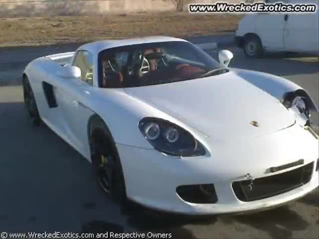 Porsche Carrera GT Crashes