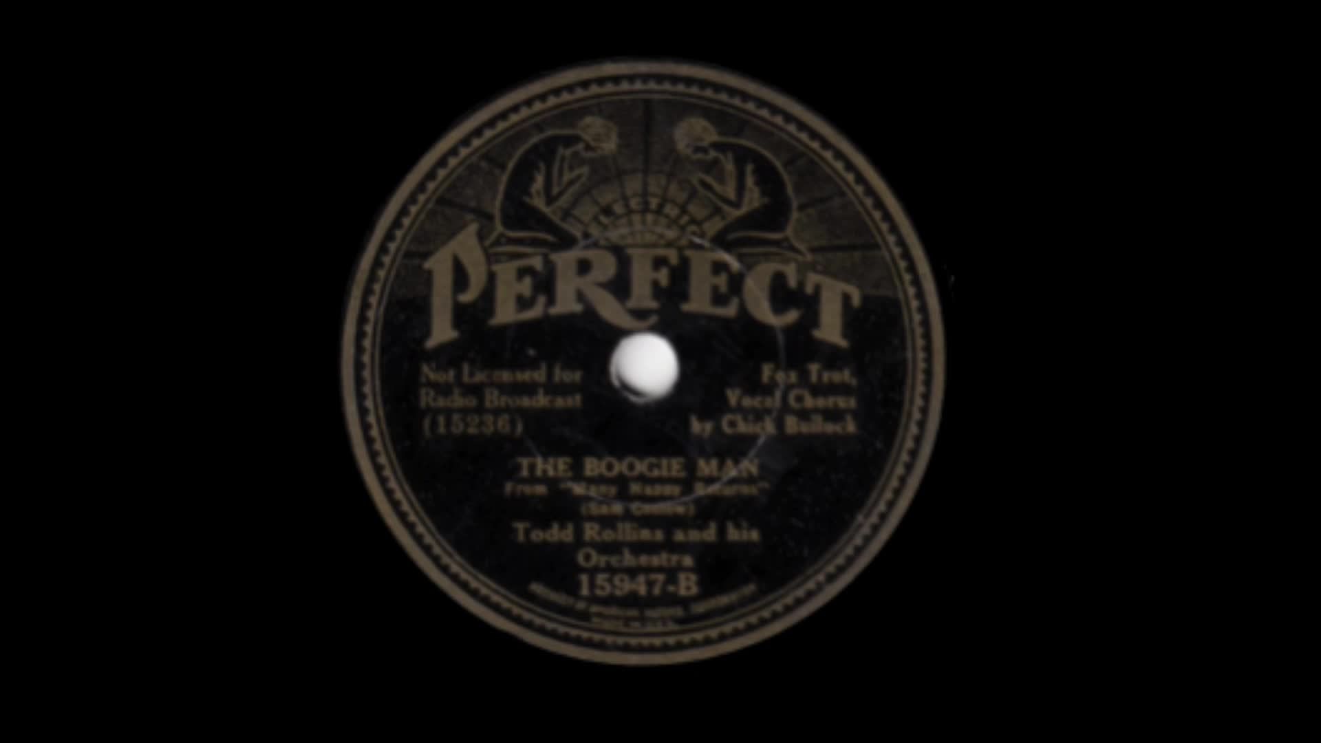 The Boogie Man â Todd Rollins (Joe Haymes) And His Orchestra (1934) The Boogie Man â Todd Rollins (Joe Haymes) And His Orchestra (1934)